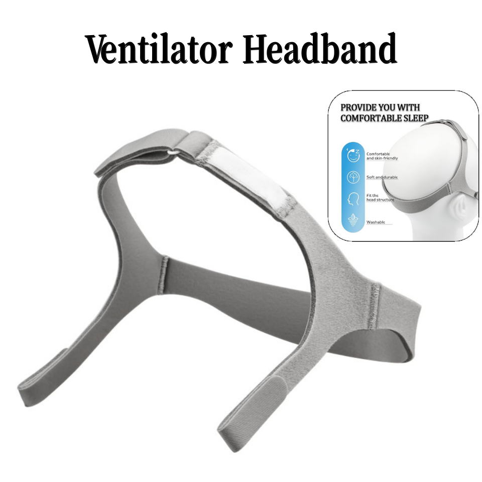 Cpap Nasal Pillow Mask Headgear - สายคาดศีรษะสำหรับเครื่องช่วยหายใจ สายคาดศีรษะ Nuance สำหรับเปลี่ยน หน้ากาก CPAP