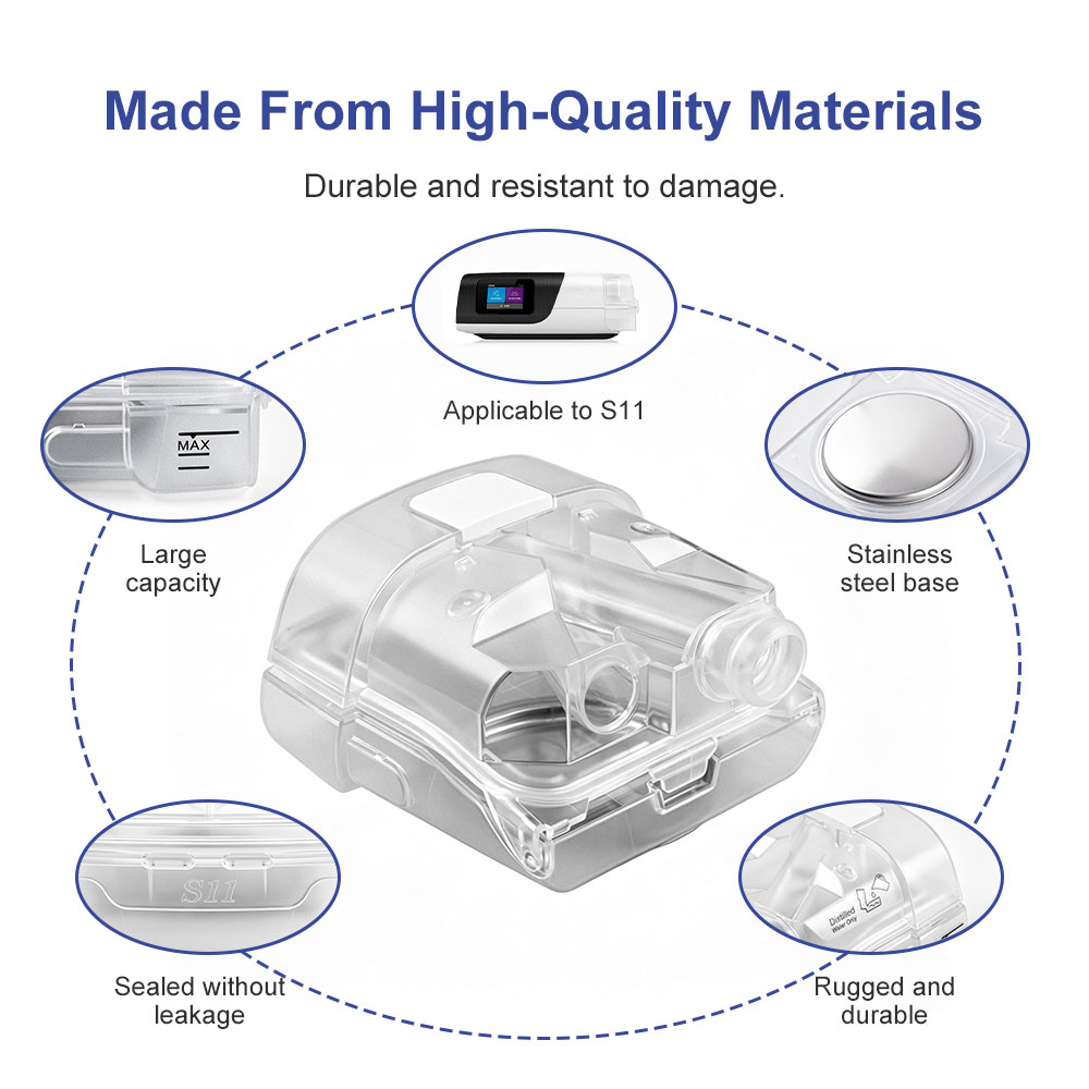 ช่องใส่น้ำ CPAP ป้องกันการรั่ว - Cpap Machine Water Chamber Humidifier บทวิจารณ์และราคา