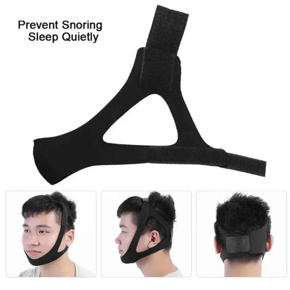 สายรัดคางปรับได้ ป้องกันการกรน - Anti Snore Chin Strap Adjustable บทวิจารณ์และราคา
