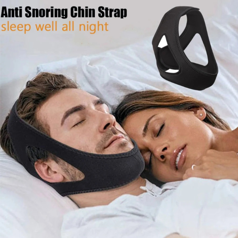 อุปกรณ์แก้ปัญหาหยุดหายใจขณะหลั - Anti Snore Chin Strap Adjustable บทวิจารณ์และราคา