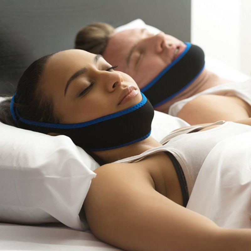 สายรัดคางป้องกันการกรนแบบปรับไ - Anti Snore Chin Strap Adjustable บทวิจารณ์และราคา