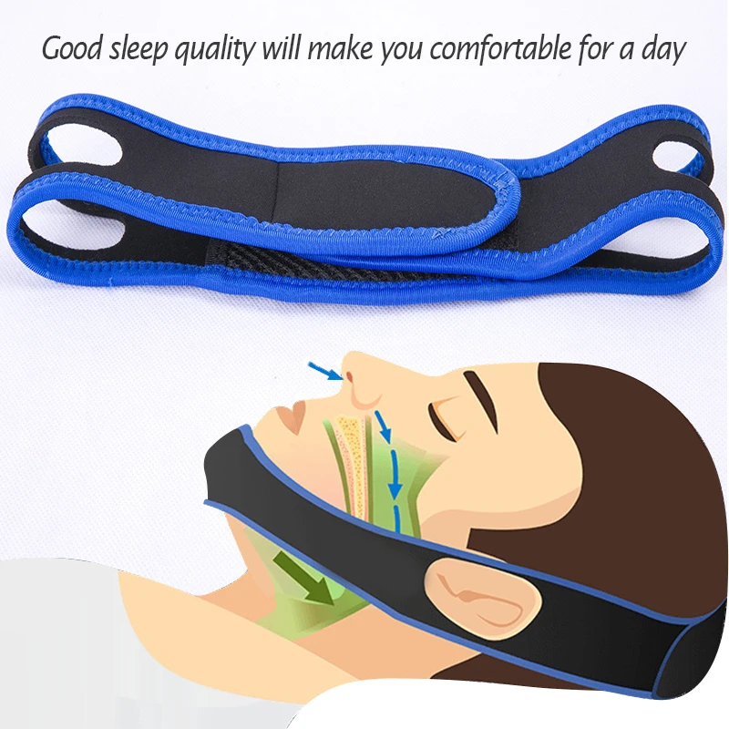 สายรัดคางป้องกันการกรนแบบปรับไ - Anti Snore Chin Strap Adjustable บทวิจารณ์และราคา