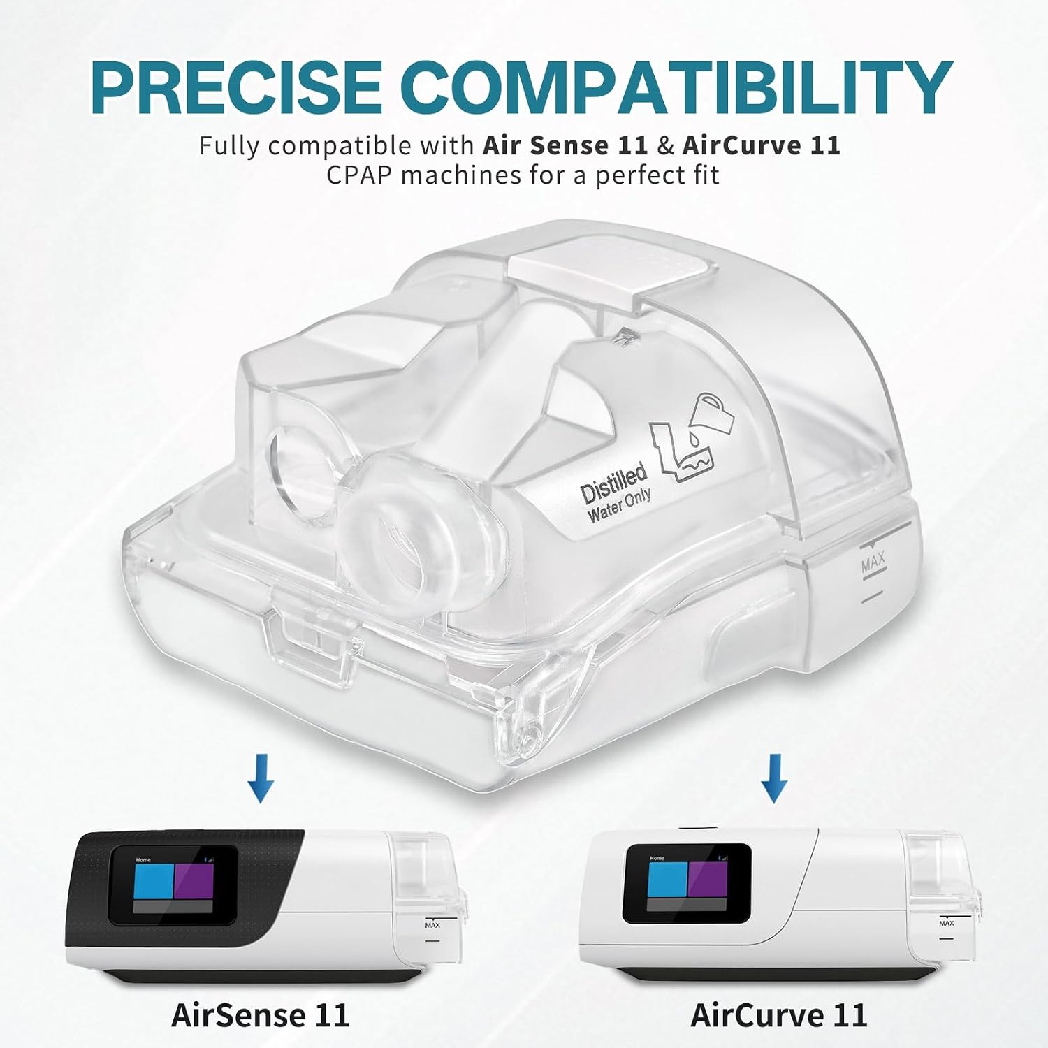 ชุดเติมน้ำสำหรับเครื่อง CPAP ใ - Cpap Machine Water Chamber Humidifier บทวิจารณ์และราคา