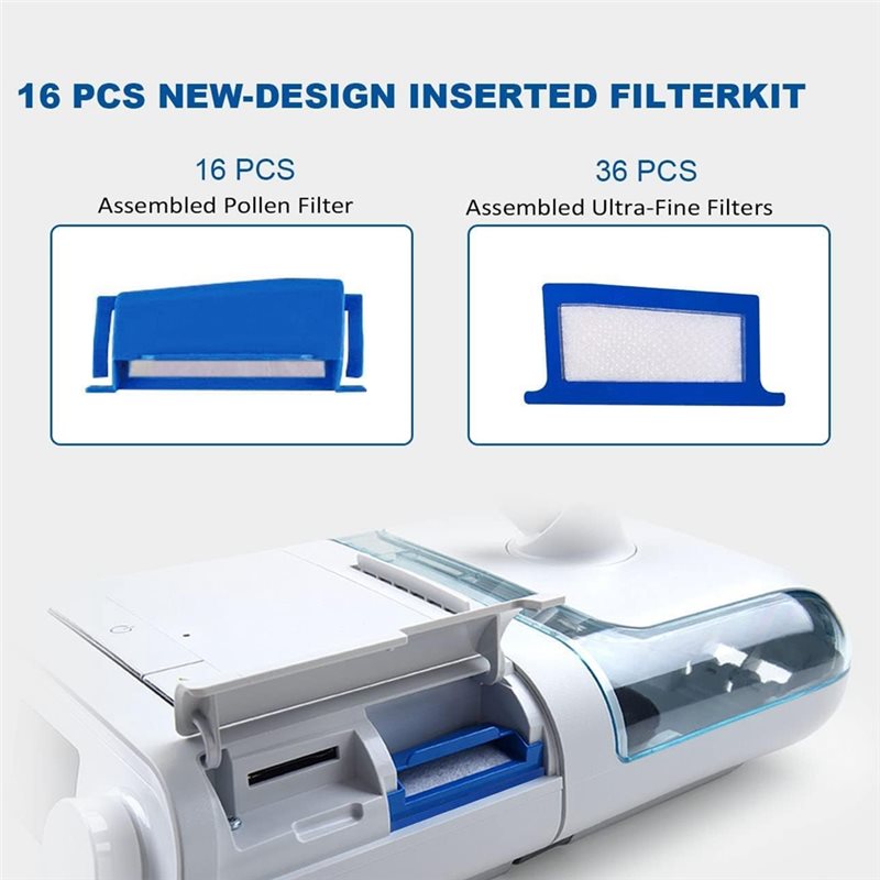【A26P】ชุดไส้กรองสำรอง 52 ชิ้น  - Cpap Filter Replacement Ultra Fine บทวิจารณ์และราคา