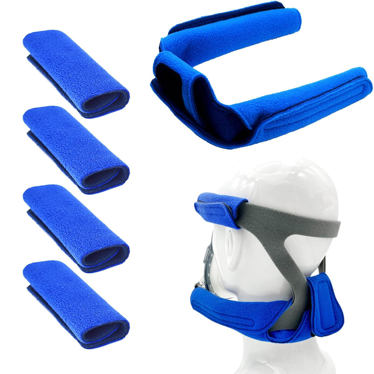 สายรัดหน้ากาก CPap แบบ 4 ชิ้น  - Cpap Mask Headgear Strap Clips บทวิจารณ์และราคา