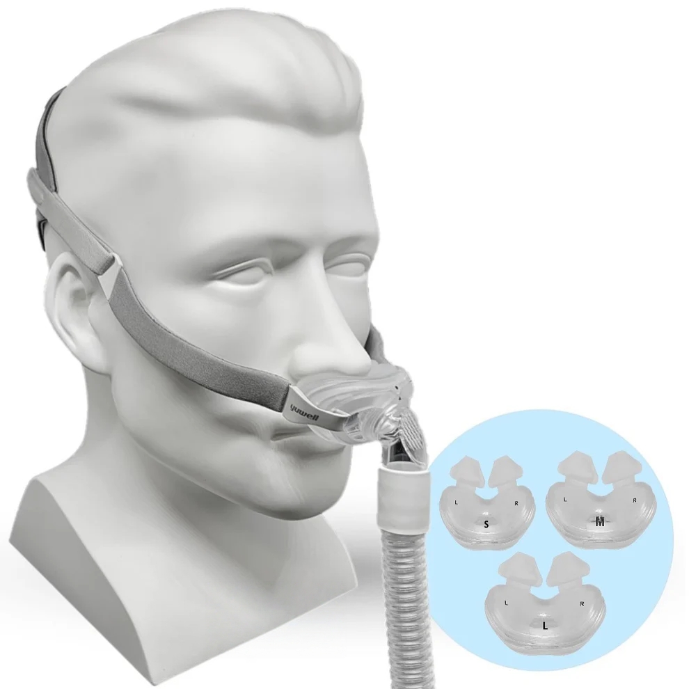 อะไหล่แผ่นรองหน้ากากแบบหมอนรอง - Cpap Nasal Pillow Mask Headgear บทวิจารณ์และราคา