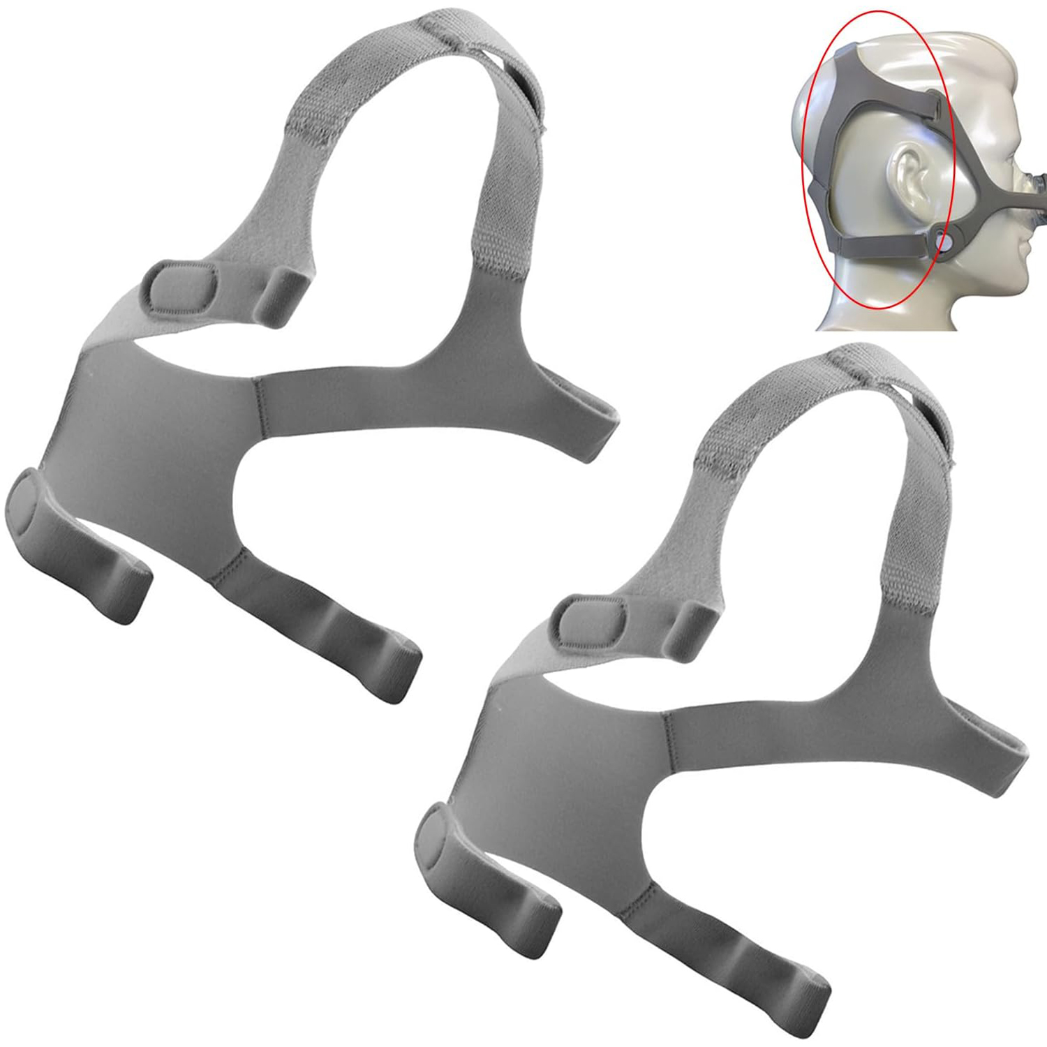 สายรัดศีรษะ Wisp 2/1 แพ็ค ใช้ไ - Cpap Mask Headgear Strap Clips บทวิจารณ์และราคา