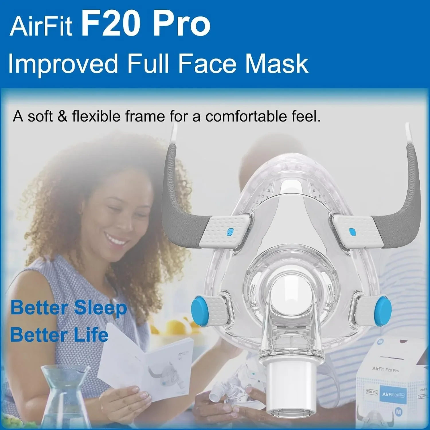 ชุดหน้ากาก CPAP แบบเต็มหน้า Ai - Cpap Full Face Mask Silicone Cushion บทวิจารณ์และราคา