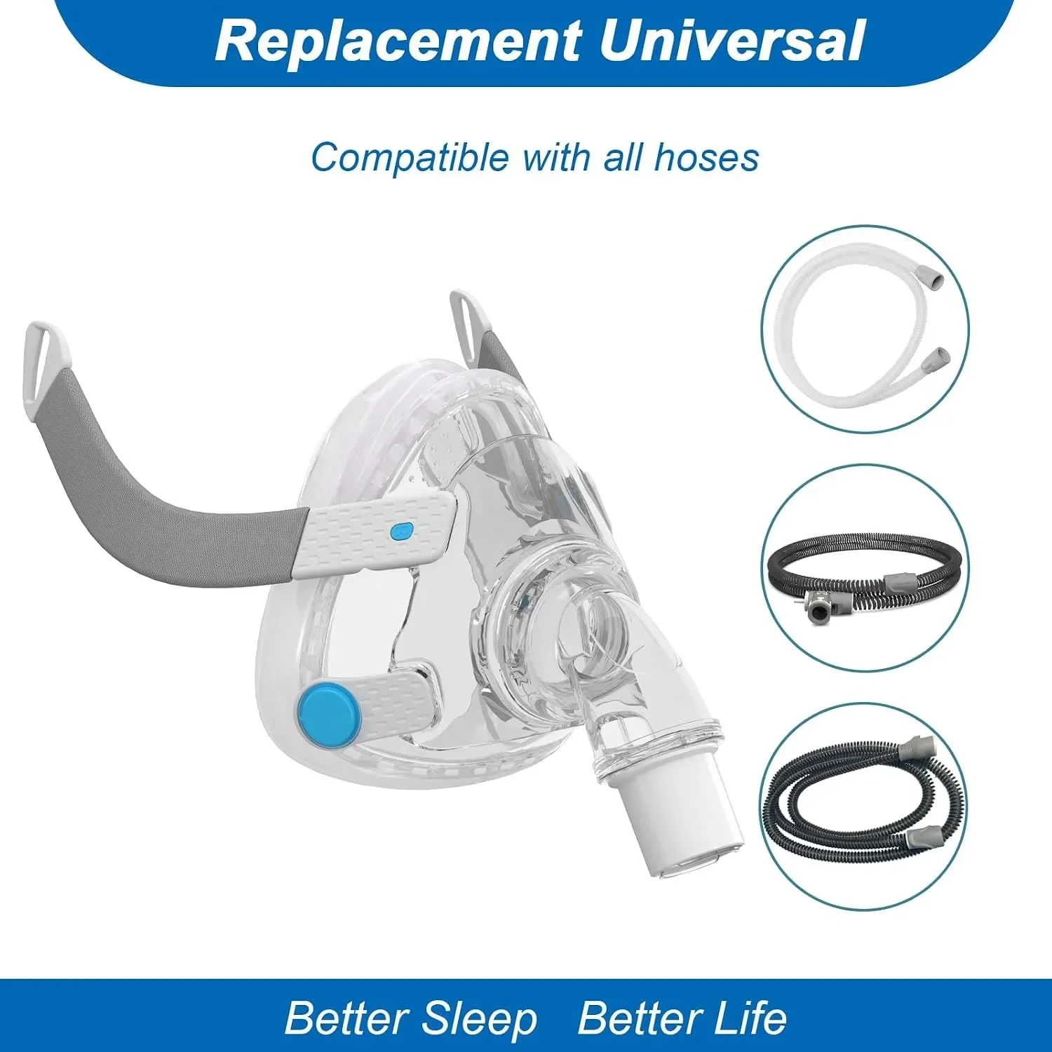 ชุดหน้ากาก CPAP แบบเต็มหน้า Ai - Cpap Full Face Mask Silicone Cushion บทวิจารณ์และราคา