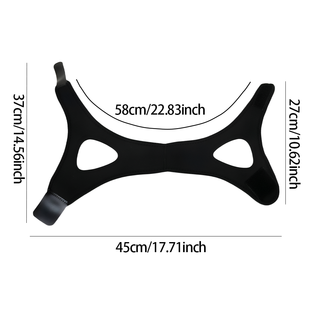 สายรัดคางป้องกันการกรนขณะนอนหล - Anti Snore Chin Strap Adjustable บทวิจารณ์และราคา