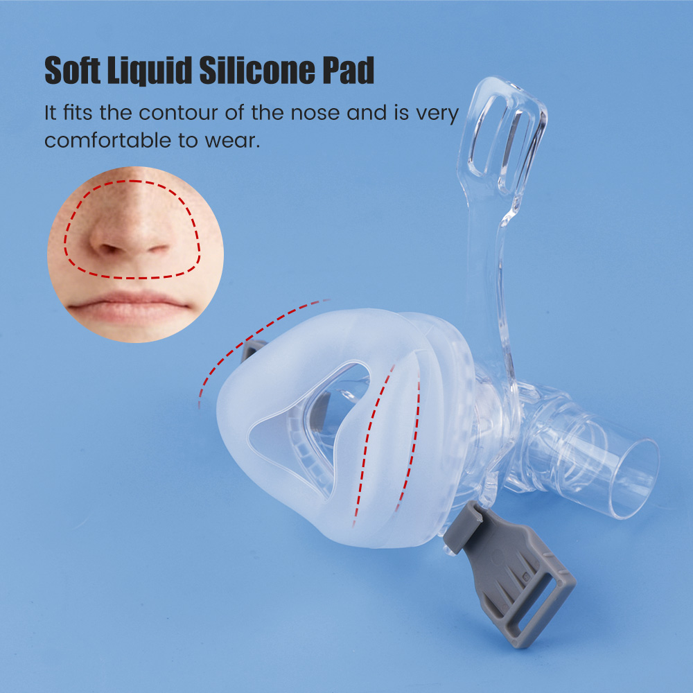 หน้ากาก CPAP แบบสวมจมูกพร้อมสา - Cpap Nasal Pillow Mask Headgear บทวิจารณ์และราคา