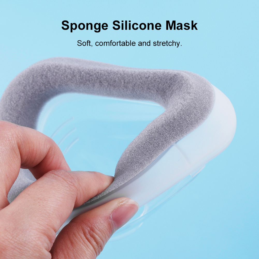 แผ่นรองซิลิโคนสำหรับระบบกรอบหน - Cpap Full Face Mask Silicone Cushion บทวิจารณ์และราคา