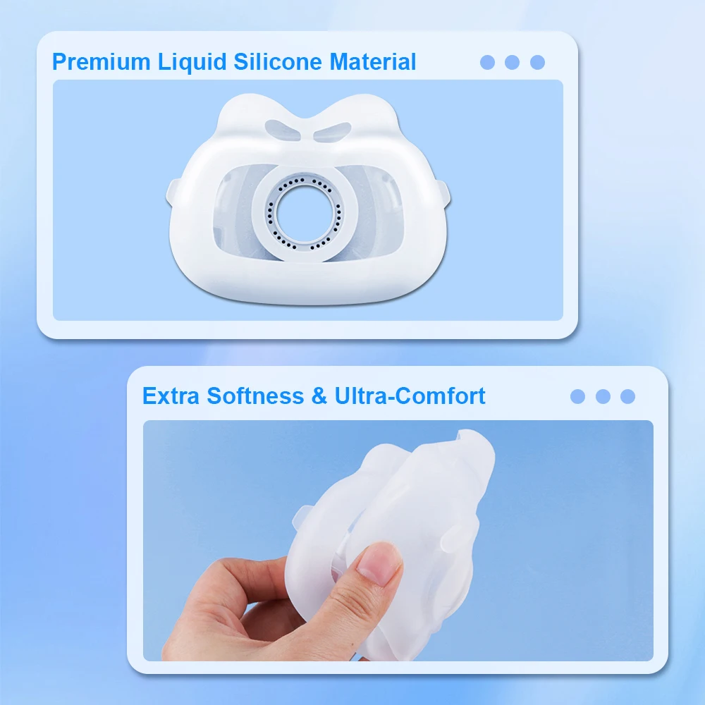 แผ่นรองหน้ากาก CPAP รุ่น AirFi - Cpap Full Face Mask Silicone Cushion บทวิจารณ์และราคา