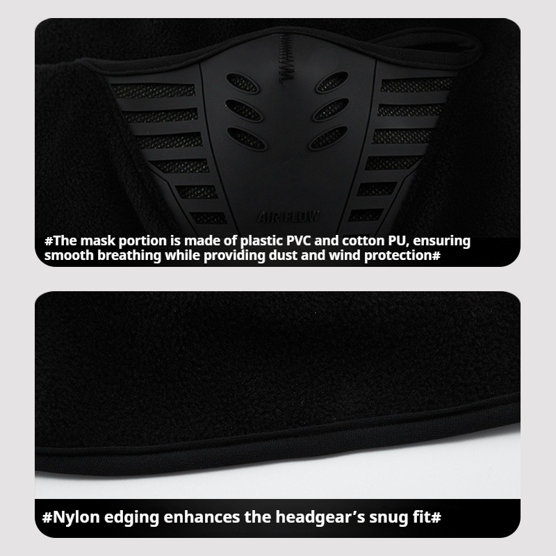 หมวกคลุมหน้าบัลลาคลาวาผ้าฟลีซส - Cpap Nasal Pillow Mask Headgear บทวิจารณ์และราคา