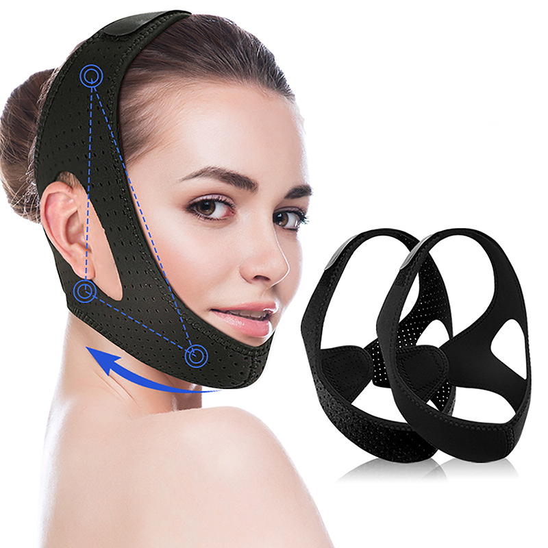 สายรัดนีโอพรีนปรับได้ ป้องกันก - Anti Snore Chin Strap Adjustable บทวิจารณ์และราคา