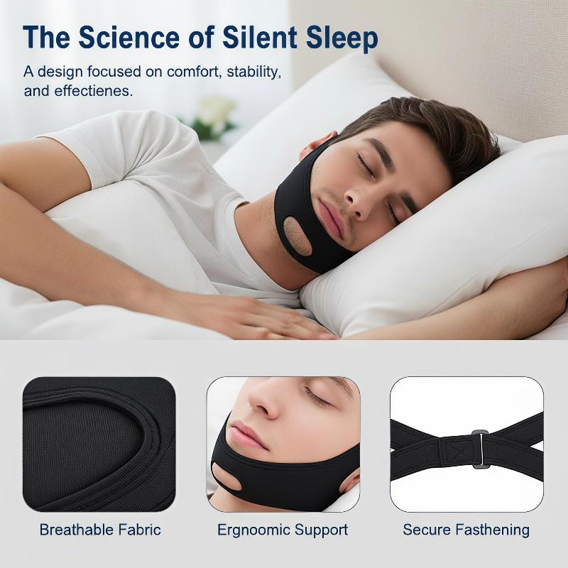 สายรัดคางกันกรนแบบปรับได้ ระบา - Anti Snore Chin Strap Adjustable บทวิจารณ์และราคา
