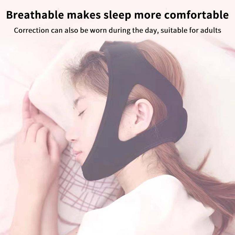 สายรัดคางป้องกันการกรน ประสิทธ - Anti Snore Chin Strap Adjustable บทวิจารณ์และราคา