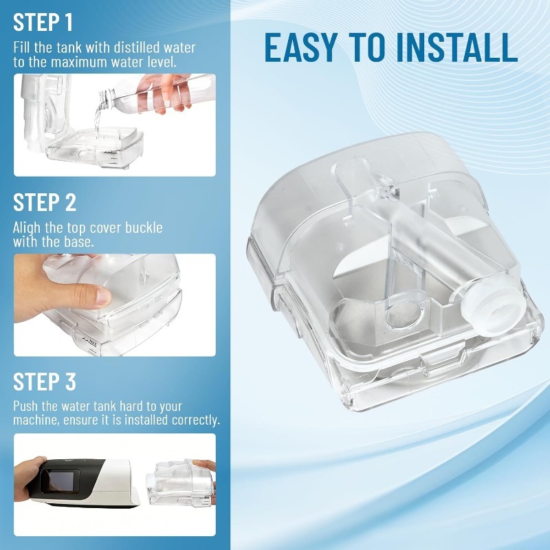 ถังน้ำสำหรับเครื่อง CPAP รุ่น  - Cpap Machine Water Chamber Humidifier บทวิจารณ์และราคา