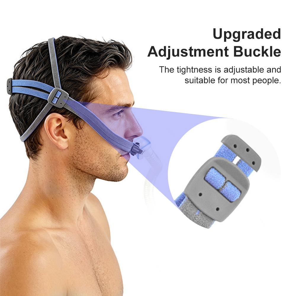 สายรัดศีรษะแบบยืดหยุ่น 2/1 แพ็ - Cpap Mask Headgear Strap Clips บทวิจารณ์และราคา