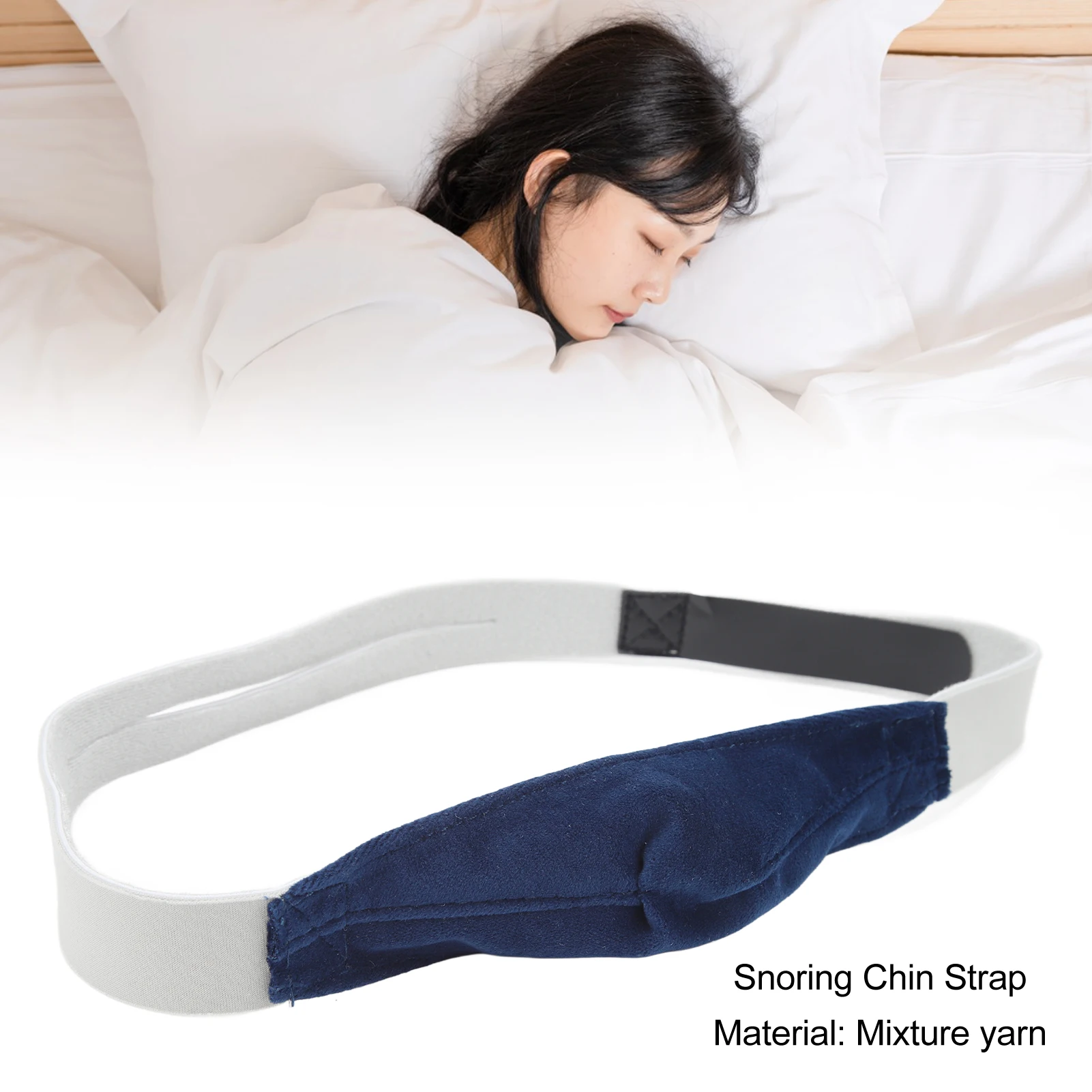 Snoring สายรัดคางน้ําหนักเบา B - Anti Snore Chin Strap Adjustable บทวิจารณ์และราคา