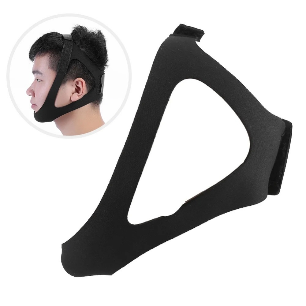 สายรัดป้องกันการนอนกรนแบบปรับไ - Anti Snore Chin Strap Adjustable บทวิจารณ์และราคา